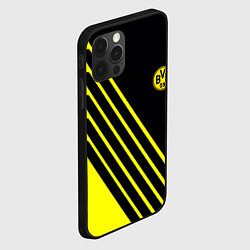 Чехол для iPhone 12 Pro Max Borussia sport line uniform, цвет: 3D-черный — фото 2