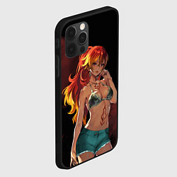 Чехол для iPhone 12 Pro Max Сюра - Синий экзорцист, цвет: 3D-черный — фото 2