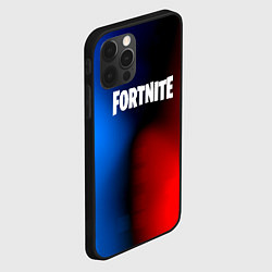 Чехол для iPhone 12 Pro Max Fortnite game gradient, цвет: 3D-черный — фото 2