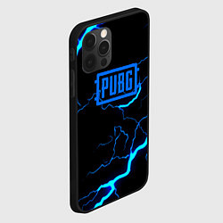 Чехол для iPhone 12 Pro Max ПАБГ молнии, цвет: 3D-черный — фото 2