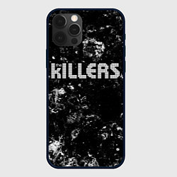 Чехол для iPhone 12 Pro Max The Killers black ice, цвет: 3D-черный