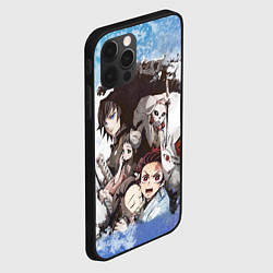 Чехол для iPhone 12 Pro Max Персонажи- Клинок, рассекающий демонов, цвет: 3D-черный — фото 2