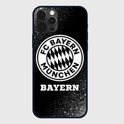 Чехол для iPhone 12 Pro Max Bayern sport на темном фоне, цвет: 3D-черный