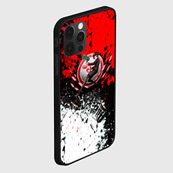 Чехол для iPhone 12 Pro Max Psychopass anime текстура, цвет: 3D-черный — фото 2