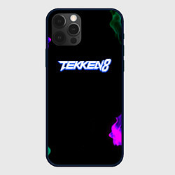Чехол для iPhone 12 Pro Max Tekken огненный дым текстура, цвет: 3D-черный