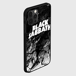 Чехол для iPhone 12 Pro Max Black Sabbath black graphite, цвет: 3D-черный — фото 2