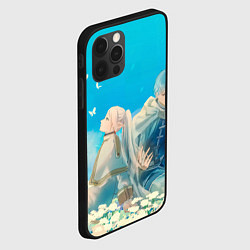 Чехол для iPhone 12 Pro Max Sousou no Frieren Himmel butterfly, цвет: 3D-черный — фото 2