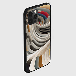 Чехол для iPhone 12 Pro Max Спиральная галактика, цвет: 3D-черный — фото 2