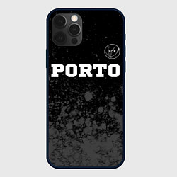 Чехол для iPhone 12 Pro Max Porto sport на темном фоне посередине, цвет: 3D-черный