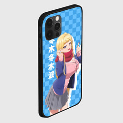 Чехол для iPhone 12 Pro Max Dosanko Gyaru Is Mega Cute - Fuyuki Minami, цвет: 3D-черный — фото 2