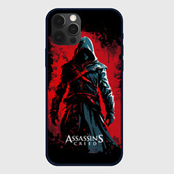 Чехол для iPhone 12 Pro Max Assassins creed выход из темноты, цвет: 3D-черный