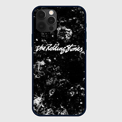 Чехол для iPhone 12 Pro Max Rolling Stones black ice, цвет: 3D-черный