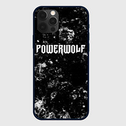 Чехол для iPhone 12 Pro Max Powerwolf black ice, цвет: 3D-черный