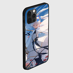 Чехол для iPhone 12 Pro Max Sousou no Frieren Фрирен beautiful, цвет: 3D-черный — фото 2