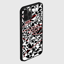 Чехол для iPhone 12 Pro Max Графика, цвет: 3D-черный — фото 2