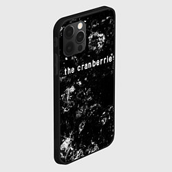 Чехол для iPhone 12 Pro Max The Cranberries black ice, цвет: 3D-черный — фото 2