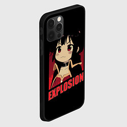 Чехол для iPhone 12 Pro Max Megumin Explosion, цвет: 3D-черный — фото 2