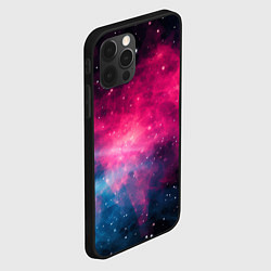 Чехол для iPhone 12 Pro Max Абстрактный космос фантастика, цвет: 3D-черный — фото 2