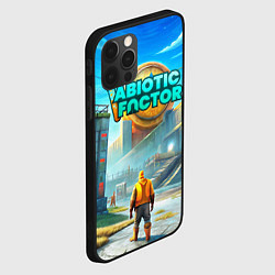 Чехол для iPhone 12 Pro Max Abiotic Factor атомный завод, цвет: 3D-черный — фото 2