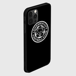 Чехол для iPhone 12 Pro Max Leicester City fc club, цвет: 3D-черный — фото 2