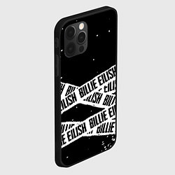 Чехол для iPhone 12 Pro Max Billie Eilish steel music eng, цвет: 3D-черный — фото 2