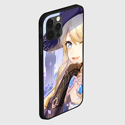 Чехол для iPhone 12 Pro Max Genshin Impact Навия wink, цвет: 3D-черный — фото 2