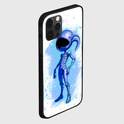 Чехол для iPhone 12 Pro Max Инопланетянин среди звезд - An alien among the sta, цвет: 3D-черный — фото 2