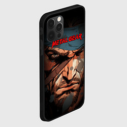 Чехол для iPhone 12 Pro Max Metal gear Venom Snake, цвет: 3D-черный — фото 2