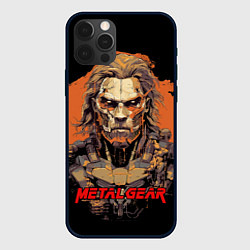 Чехол для iPhone 12 Pro Max Venom Snake Metal gear game, цвет: 3D-черный