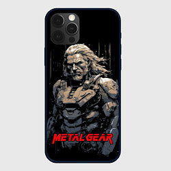 Чехол для iPhone 12 Pro Max Venom Snake Metal gear game, цвет: 3D-черный