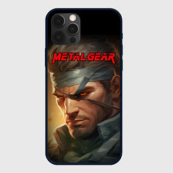 Чехол для iPhone 12 Pro Max Веном Снейк из игры Metal gear, цвет: 3D-черный