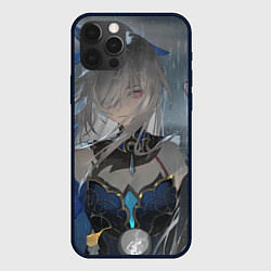 Чехол для iPhone 12 Pro Max Honkai Star Rail Jingliu white, цвет: 3D-черный