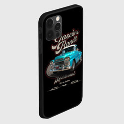 Чехол для iPhone 12 Pro Max Винтажный пикап Chevrolet Apache 1959 года, цвет: 3D-черный — фото 2