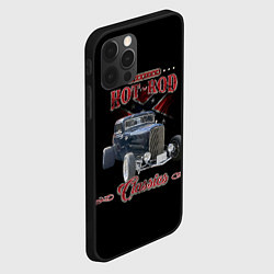 Чехол для iPhone 12 Pro Max Классический хотрод на базе автомобиля 30-х годов, цвет: 3D-черный — фото 2