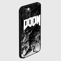 Чехол для iPhone 12 Pro Max Doom black graphite, цвет: 3D-черный — фото 2