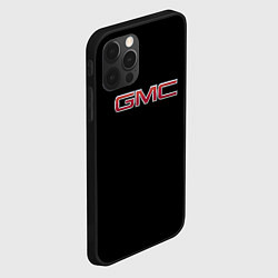 Чехол для iPhone 12 Pro Max GMC logo, цвет: 3D-черный — фото 2