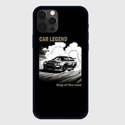 Чехол для iPhone 12 Pro Max Японский корч, цвет: 3D-черный