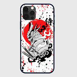 Чехол для iPhone 12 Pro Max Самурай - Хання, цвет: 3D-черный