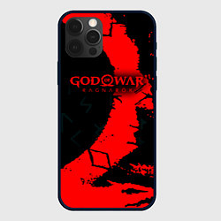Чехол для iPhone 12 Pro Max God of War текстура, цвет: 3D-черный