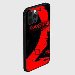 Чехол для iPhone 12 Pro Max God of War текстура, цвет: 3D-черный — фото 2