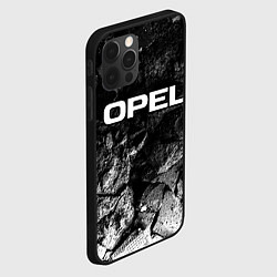 Чехол для iPhone 12 Pro Max Opel black graphite, цвет: 3D-черный — фото 2