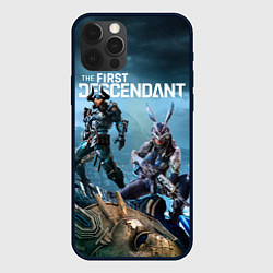 Чехол для iPhone 12 Pro Max The first descendant персонажи, цвет: 3D-черный