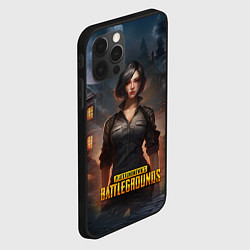 Чехол для iPhone 12 Pro Max PUBG game wallpaper, цвет: 3D-черный — фото 2