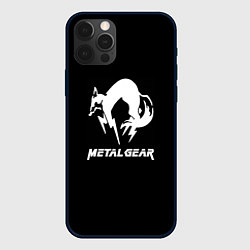 Чехол для iPhone 12 Pro Max Metal gear logo, цвет: 3D-черный