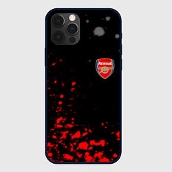 Чехол для iPhone 12 Pro Max Arsenal spash, цвет: 3D-черный