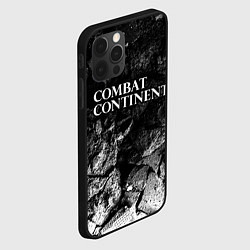 Чехол для iPhone 12 Pro Max Combat Continent black graphite, цвет: 3D-черный — фото 2
