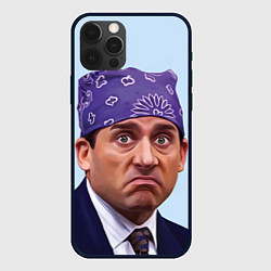 Чехол для iPhone 12 Pro Max Prison mike офис, цвет: 3D-черный