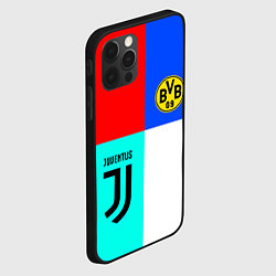 Чехол для iPhone 12 Pro Max Juventus x Borussia, цвет: 3D-черный — фото 2