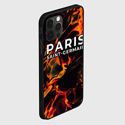 Чехол для iPhone 12 Pro Max PSG red lava, цвет: 3D-черный — фото 2