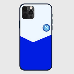 Чехол для iPhone 12 Pro Max Napoli fc geometry, цвет: 3D-черный